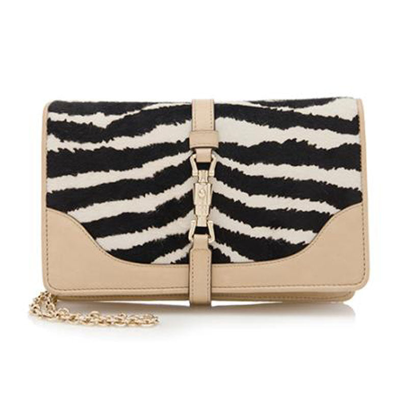 GUCCI Calf Hair Shoulder Bag - FABULUXE