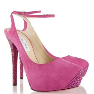 Jimmy Choo Tame Suede Heels 40