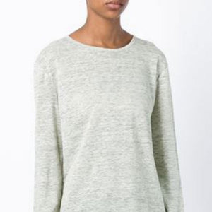 T Alexander Wang Linen Long Sleeve Small Shirt